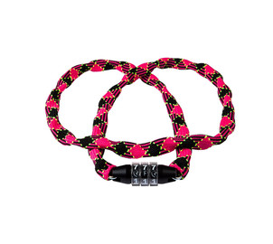 Lock RFR CMPT chain combination 1200mm neon pinknblack
