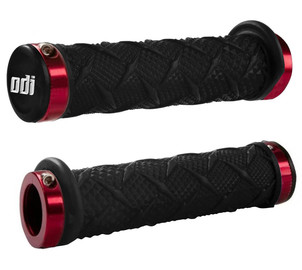 Grips ODI X-Treme MTB Lock-On 130mm Bonus Pack Black/Red