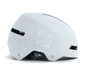 Helmet Cube DIRT 2.0 white'n'grey-M (52-57), Dydis: M (52-57)
