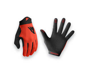 BLUEGRASS UNION Mountain Bike Gloves, Size: S, Colors: Red