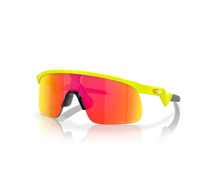 OAKLEY YOUTH FIT RESISTOR, Colors: Tennis ball yellow/Lens Prizm ruby
