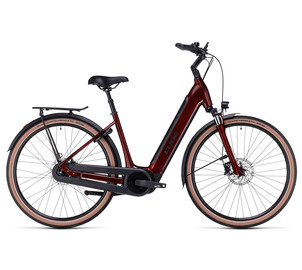 E-bike Cube Supreme Hybrid Pro 625 Easy Entry red'n'black 2023-50 cm / S, Size: 50 cm / S