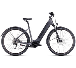 E-bike Cube Nuride Hybrid Performance 625 Allroad Easy Entry graphite'n'black 2023-50 cm / S, Izmērs: 50 cm / S