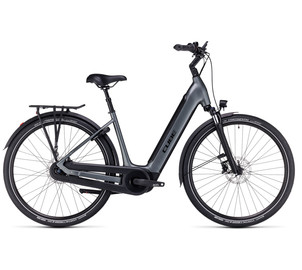 E-bike Cube Supreme Hybrid Pro 625 Easy Entry flashgrey'n'black 2023-46 cm / XS, Suurus: 46 cm / XS