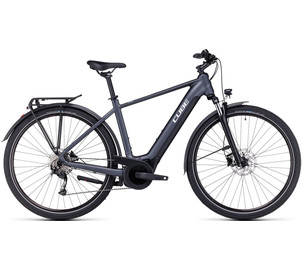 E-bike Cube Touring Hybrid ONE 500 grey'n'white 2023-50 cm / S, Size: 50 cm / S