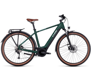 E-bike Cube Touring Hybrid ONE 500 darkgreen'n'green 2023-50 cm / S, Izmērs: 50 cm / S