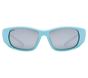 Glasses Uvex sportstyle 514 lightblue / mirror silver