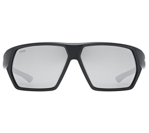 Glasses Uvex sportstyle 238 black matt / mirror silver