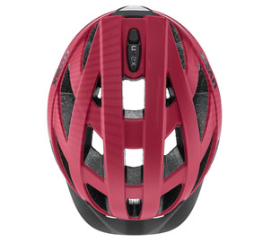 Helmet Uvex city i-vo ruby red matt-52-57CM, Dydis: 52-57CM