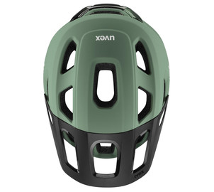 Helmet Uvex react MIPS moss green-black matt-56-59CM, Izmērs: 56-59CM