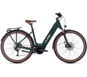 E-bike Cube Touring Hybrid ONE 625 Easy Entry darkgreen'n'green 2024-50 cm / S, Size: 50 cm / S