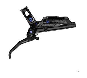 SRAM Code RSC Disc Brake and Lever - Front, Hydraulic, Post Mount, Black with Rainbow Hardware, A1
