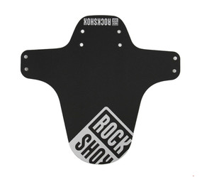 RockShox MTB Fender Black with Gloss Silver Print - Pike Ultimate