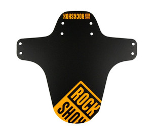 RockShox MTB Fender Black with Neon Orange Print