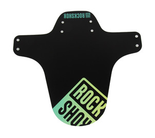 RockShox MTB Fender schwarz-türkis/gelb farbverlaufend 