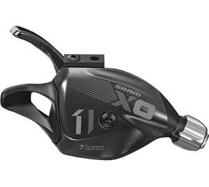 Shifter X01DH Trigger 7-Speed Rear w Discrete Clamp Black A2
