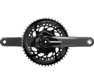 SRAM Kurbelgarnitur Force 2x AXS 172,5mm, 48-35T, Iridescent ohne Innenlager, DUB