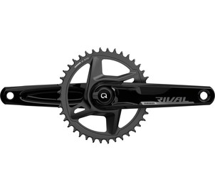 SRAM Kurbelgarnitur Quarq Rival AXS WIDE 175mm, 46T ohne Innenlager, DUB