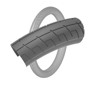 Tire, Street Sweeper V2 20x2.4 blackwall