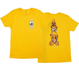 Fairdale/Neckface T-Shirt gelb, S 