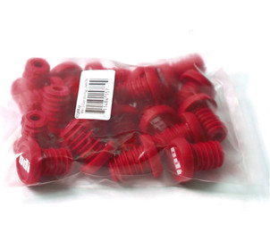 ODI BMX End Plug Refill Pack red, 20 pc