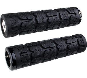 ODI Griffe Rogue V2.1 Lock-On schwarz, 135mm, schwarze Klemmringe