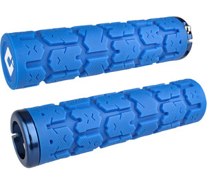 ODI Griffe Rogue V2.1 Lock-On blau, 135mm blaue Klemmringe