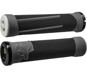 ODI MTB grips AG2 Signature Lock-On 2.1 black-graphit, 135mm black clamps