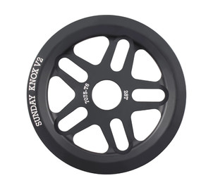 GuardSprocket Sunday Knox V2 28T, 7075-T6 black