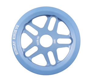 GuardSprocket Sunday Knox V2 28T, 7075-T6 frost blue