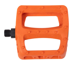 Odyssey Twisted PC Pedale Plastik, 9/16", orange 