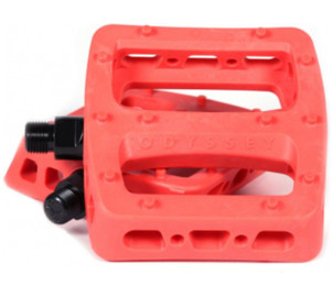 Pedal, Twisted PRO PC 9/16"", bright red