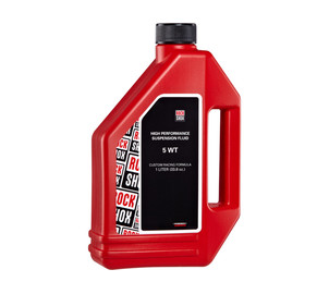 RockShox Suspension Oil, 5wt, 1 Liter Bottle - Fork Damper