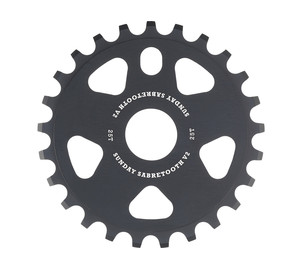 Sprocket Sunday 28T, 6061-T6 black