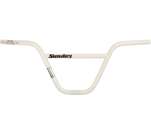 Sunday Brett handlebar antique white, Brett Silva Signature 9.25" high, 12° BS, 2° UP