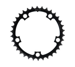 Chain Ring Road 34T V1 110 Alum 3mm Black (50-34)