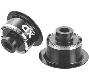 Conversion Caps Hub Double Time Rear, 12x135 Through Axle, fits 9/10 Speed Drive