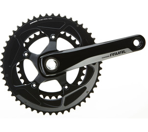 Crank Set Rival22 GXP 175 50-34 Yaw, GXP Cups NOT included