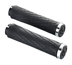 Locking Grips for XX1 Grip Shift 100mm and 122mm with Silver Clamps and End Plug