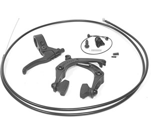 Odyssey Brake, "Springfied" Kit Brake, lever and Slic cable black