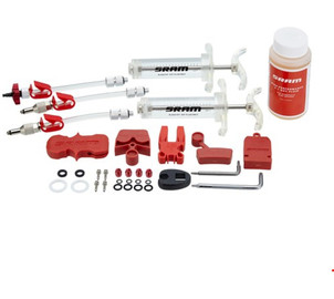 Pro Brake Bleed Kit (includes 2 syringes/fittings, bleed blocks, Torx tool, Crow