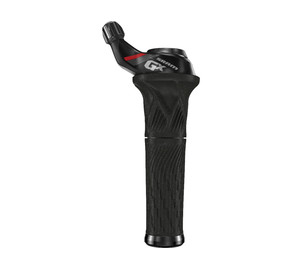 Sram Shifter GX Grip Shift 2 Speed Index Front with Locking Grip Red