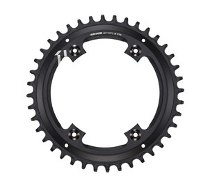 Chain Ring X-Sync 40T 11 Speed Apex1 Asymmetric 110BCD Alum Black BB30 or GXP