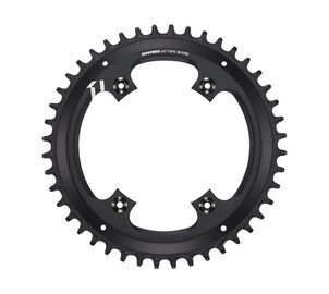 Chain Ring X-Sync 44T 11 Speed Apex1 Asymmetric 110BCD Alum Black BB30 or GXP