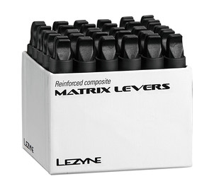 Lezyne Tire Lever MATRIX LEVER, black, composite material, DISPLAY BOX 30pcs