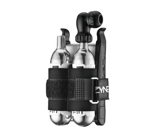 Lezyne Twin Drive Kit CO2 and Lever Kit Combo, light grey