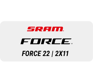 SRAM Force 22 Groupset Hydr. Disc-Brake, 2x11, Flatmount