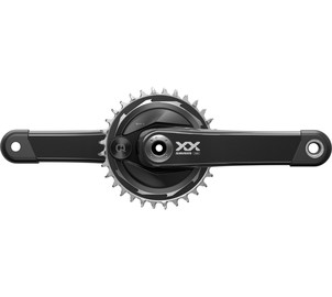 SRAM Kurbelgarnitur Quarq XX Eagle 165mm, 32T, Spider ohne Innenlager, DUB,QF: 174mm