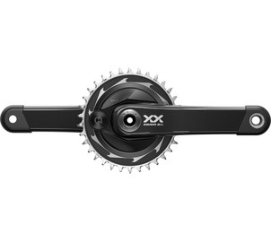 SRAM Kurbel Quarq XXSL Eagle T-Type AXS 170mm, 34T, Achse ohne Innenlager, DUB,QF: 168mm