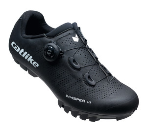 Catlike MTB Schuhe Whisper X1 Nylon, Gr.: 40 schwarz, Size: 41, Farbe: Black